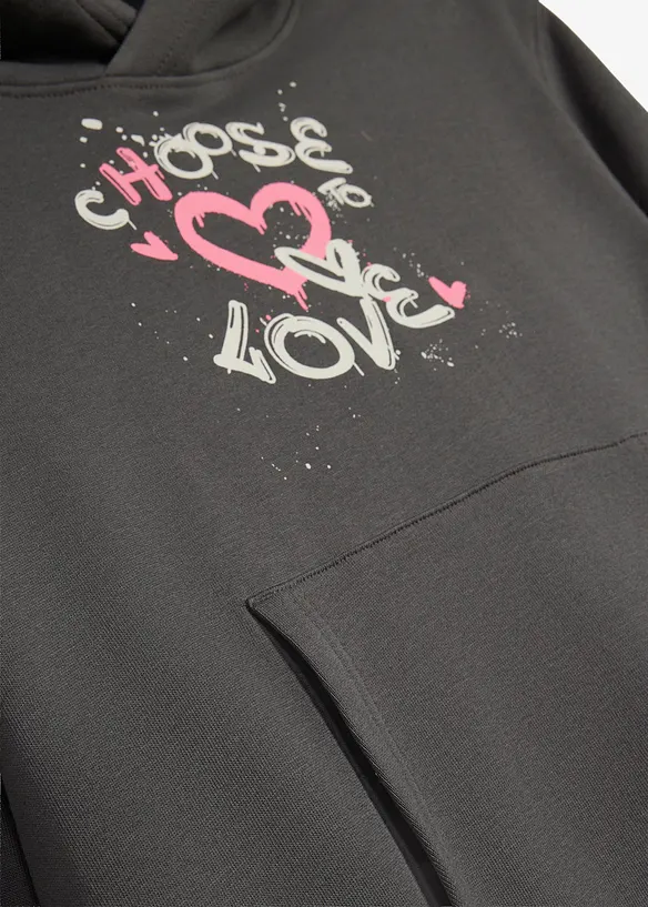 Hoodie aus weicher Bio-Baumwolle, bonprix