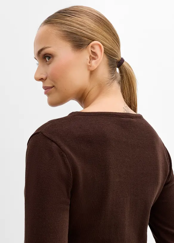 Gilet en maille de grossesse et d&rsquo;allaitement, bonprix