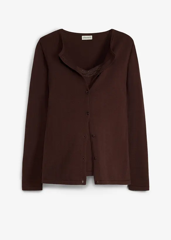 Gilet en maille de grossesse et d&rsquo;allaitement, bonprix
