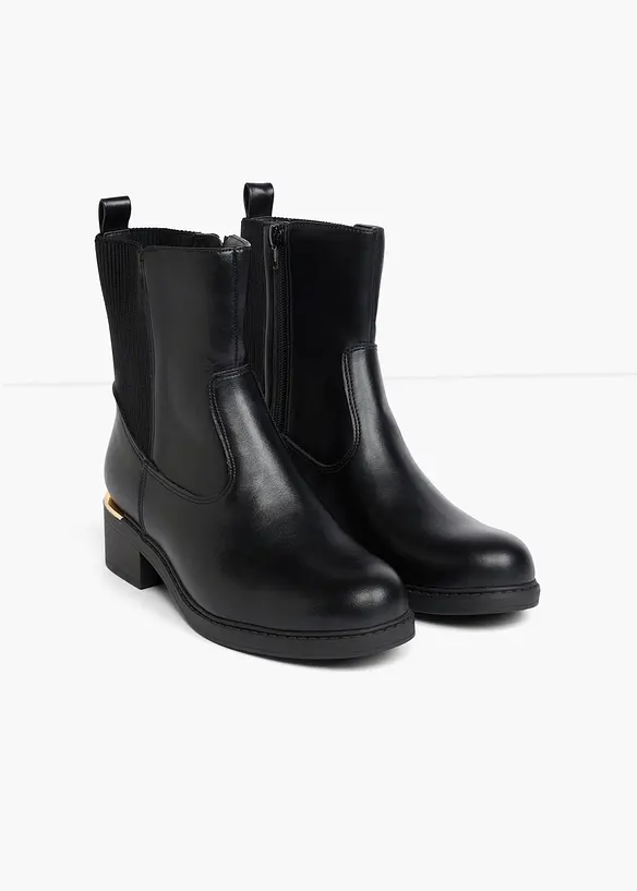 Boots &agrave; empi&egrave;cement &eacute;lastiqu&eacute;, bonprix