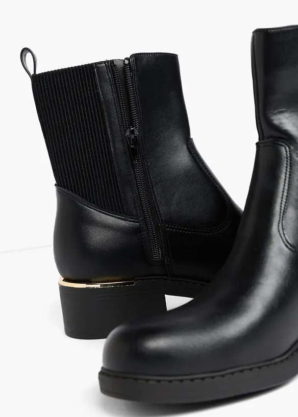 Boots &agrave; empi&egrave;cement &eacute;lastiqu&eacute;, bonprix