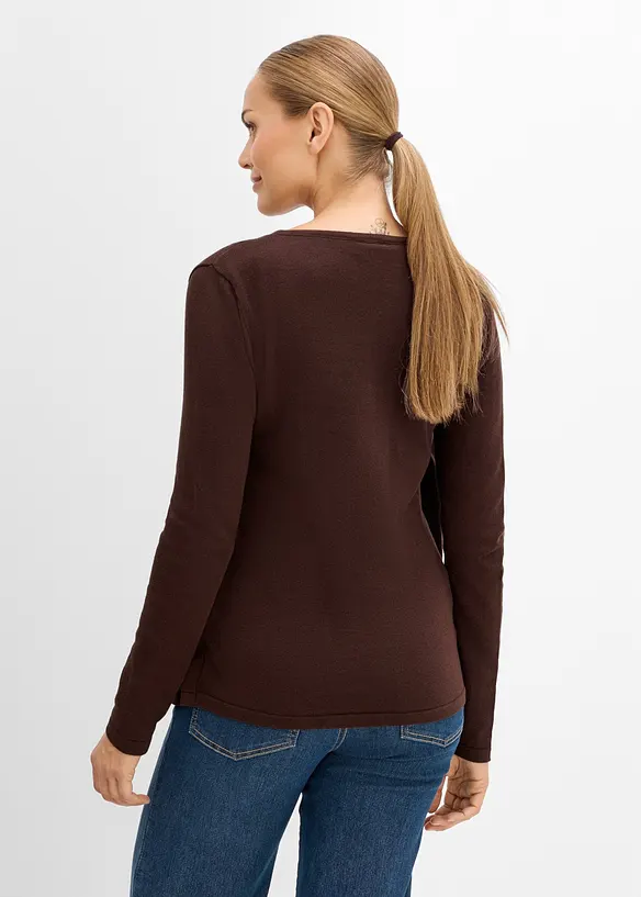 Gilet en maille de grossesse et d&rsquo;allaitement, bonprix