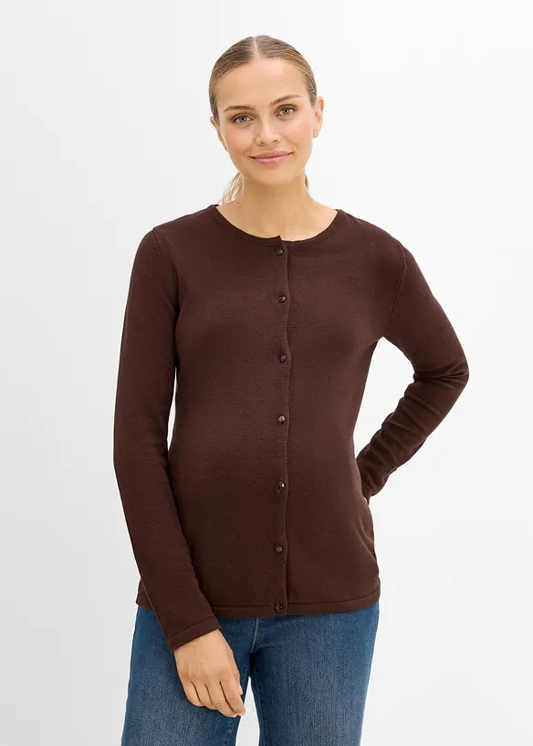 Gilet en maille de grossesse et d&rsquo;allaitement, bonprix