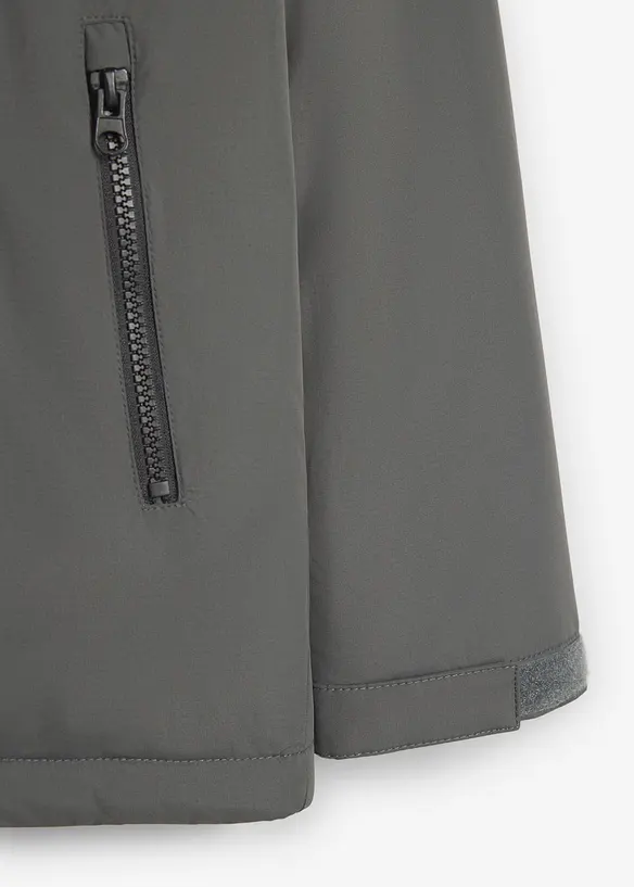 Wasserabweisende Funktions-Jacke mit abnehmbarer Kapuze, bonprix