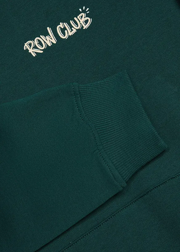 Hoodie aus weicher Bio Baumwolle mit gro&szlig;em R&uuml;ckendruck, bonprix