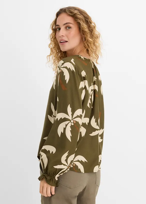 Tunikabluse aus softer Viskose, bonprix