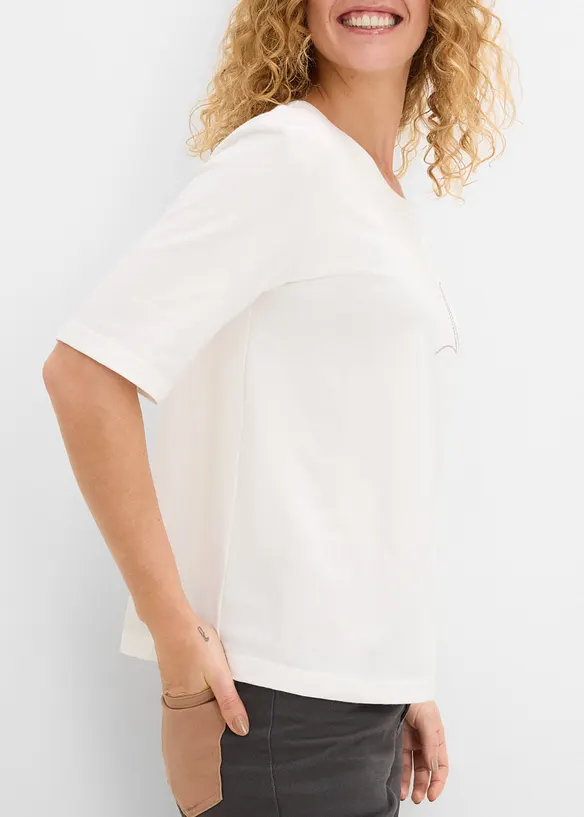 T-Shirt aus reiner Bio-Baumwolle, bonprix