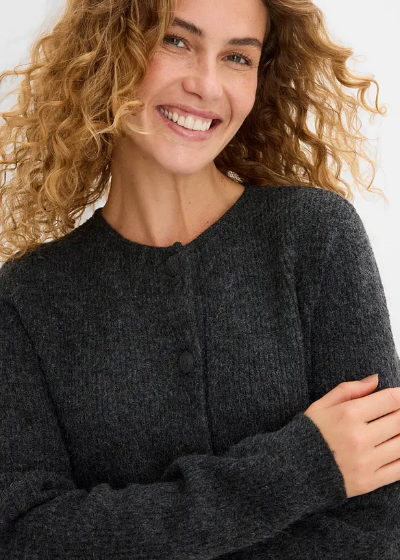 Ripp-Strickjacke, bonprix