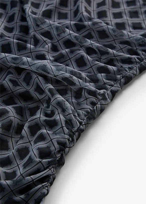 Langarmshirt aus feinem Mesh, bonprix