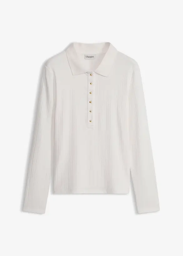 Poloshirt aus softem Viskose-Mix, bonprix