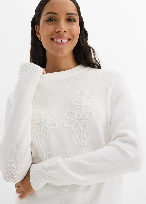 Feinstrickpullover aus Viskose-Mix, bonprix