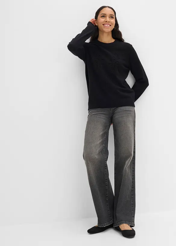Pull en fine maille, bonprix