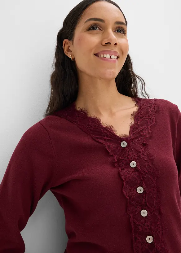 Strickjacke aus softem Viskose-Mix, bonprix