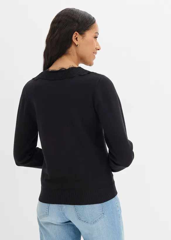 Strickjacke aus softem Viskose-Mix, bonprix