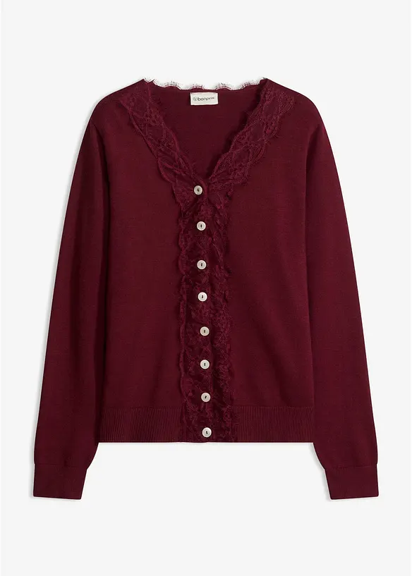 Strickjacke aus softem Viskose-Mix, bonprix