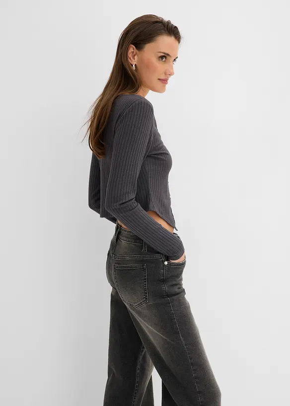 Rippshirt, bonprix