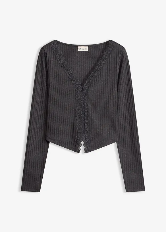 Rippshirt, bonprix
