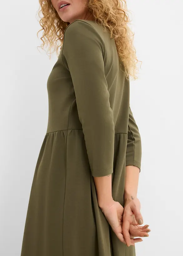 Shirtkleid aus reiner Bio-Baumwolle, bonprix