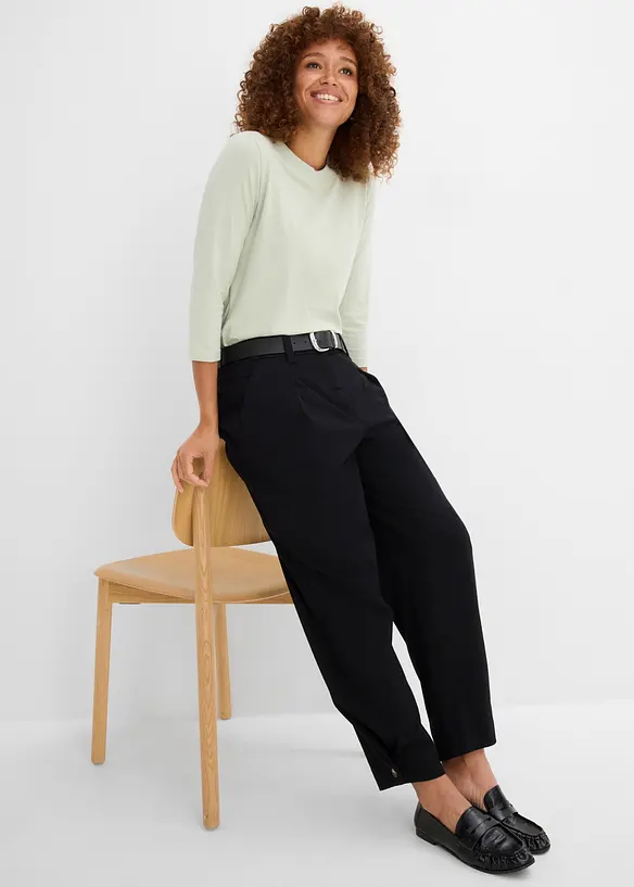 Pantalon barrel, bonprix