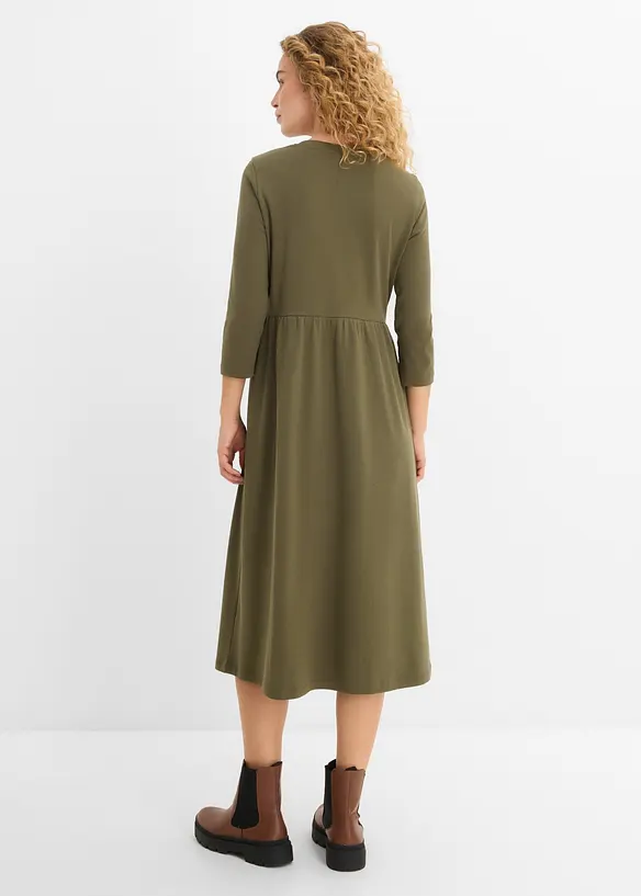 Shirtkleid aus reiner Bio-Baumwolle, bonprix