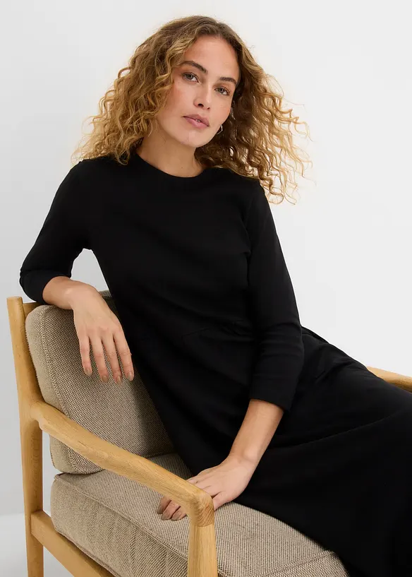 Shirtkleid aus reiner Bio-Baumwolle, bonprix