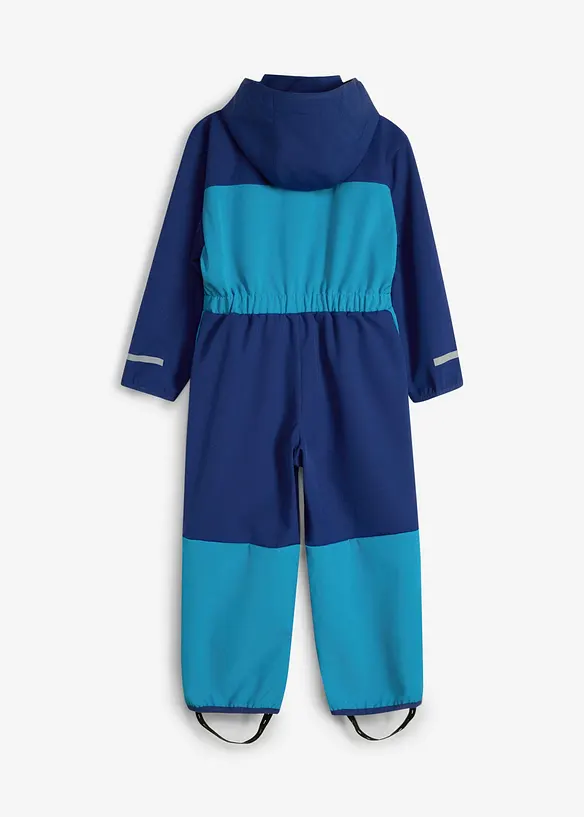 Combinaison en softshell d&eacute;perlant &agrave; d&eacute;tails r&eacute;fl&eacute;chissants, bonprix
