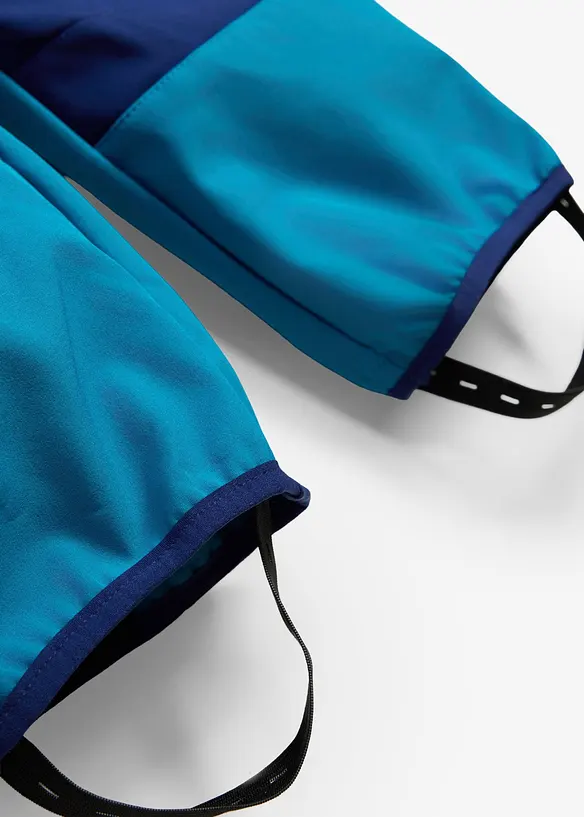 Combinaison en softshell d&eacute;perlant &agrave; d&eacute;tails r&eacute;fl&eacute;chissants, bonprix