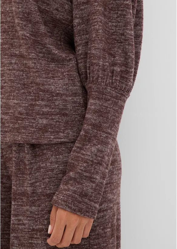 Langarmshirt aus weicher Viskose, bonprix