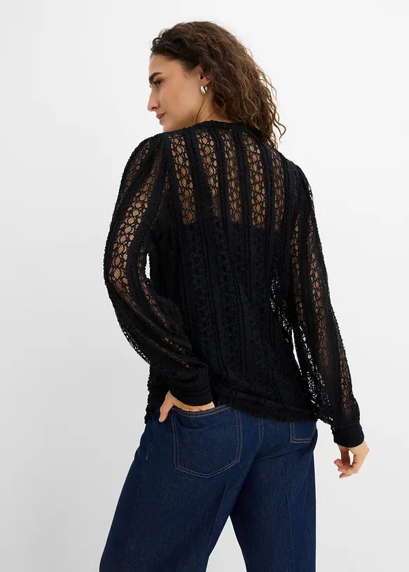 Jerseybluse mit Top (2-tlg. Set), bonprix
