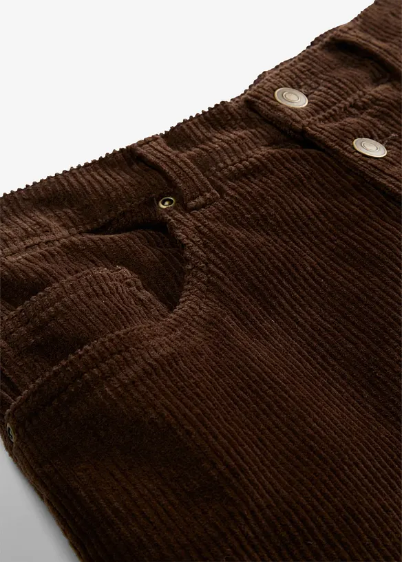 High-Waist-Cordhose aus Baumwoll-Mix, bonprix