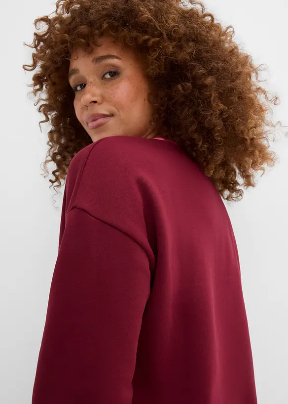 Sweat en coton m&eacute;lang&eacute;, bonprix