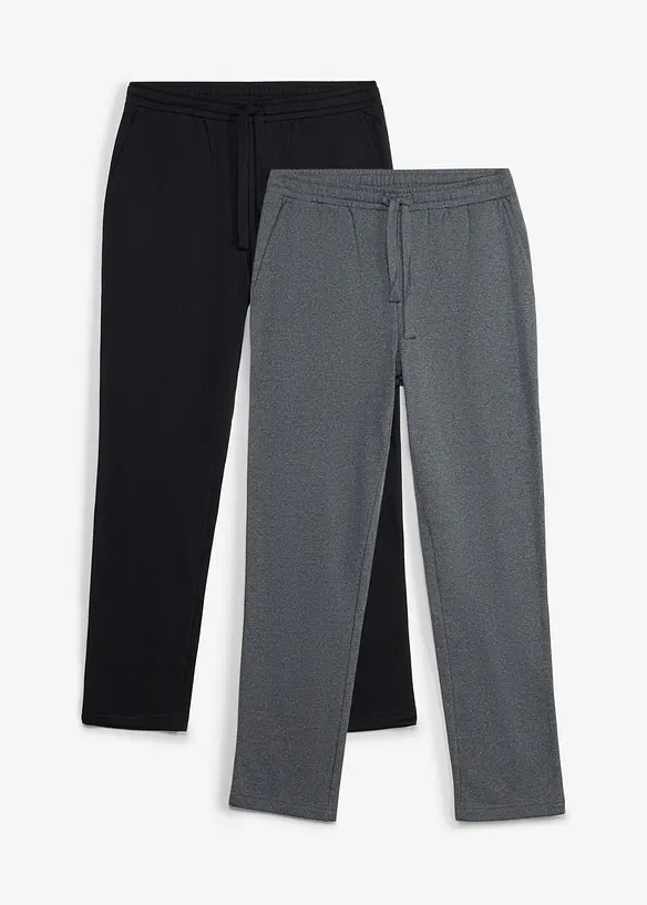 Lot de 2 pantalons de jogging, bonprix