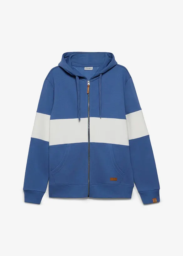 Kapuzen-Sweatjacke in Regular Fit, bonprix