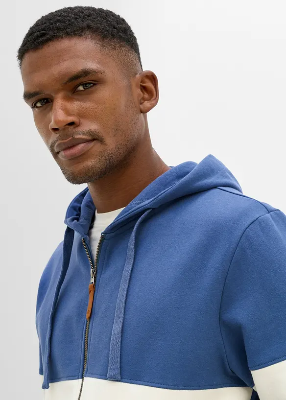 Kapuzen-Sweatjacke in Regular Fit, bonprix