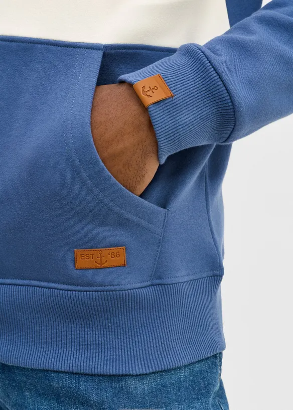 Kapuzen-Sweatjacke in Regular Fit, bonprix