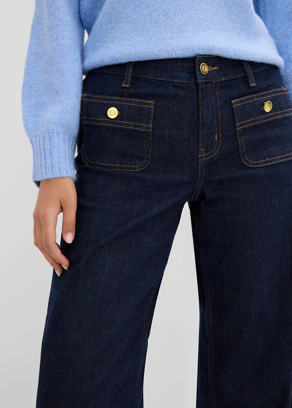Wide-Leg-Jeans, bonprix