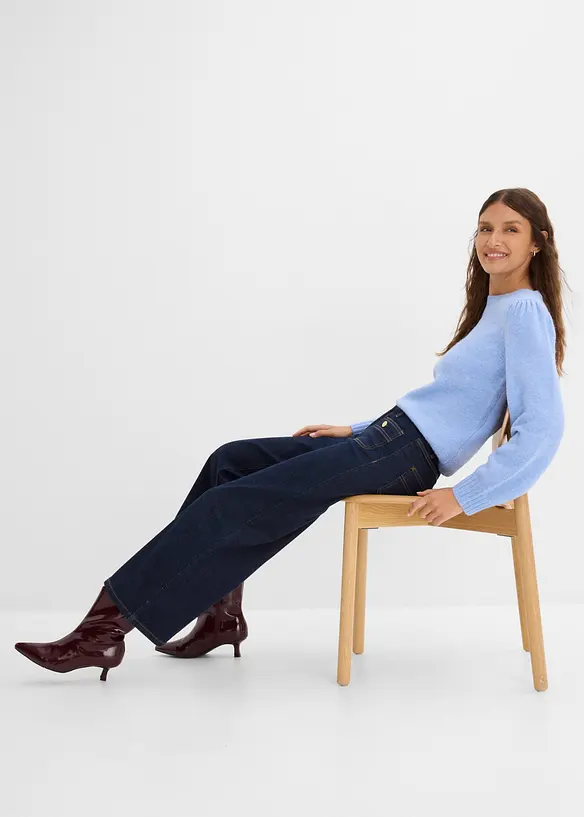 Wide-Leg-Jeans, bonprix
