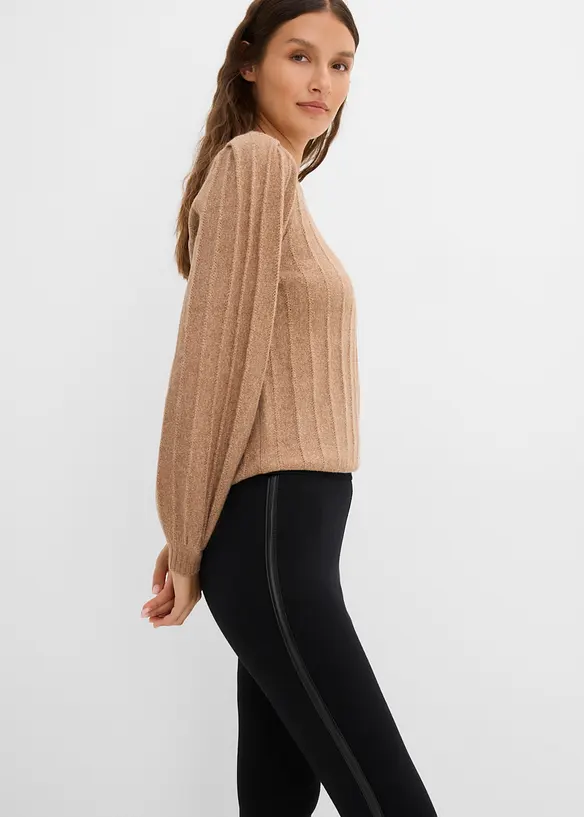 Leggings aus Punto di Roma, bonprix