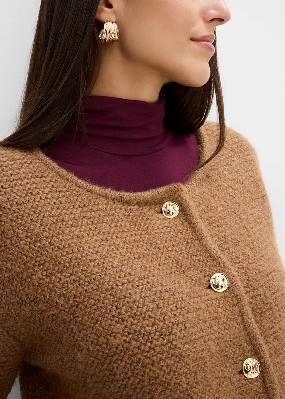 Weit geschnittene Strickjacke, bonprix