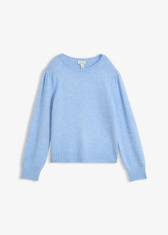 Pullover mit Puff&auml;rmel, bonprix