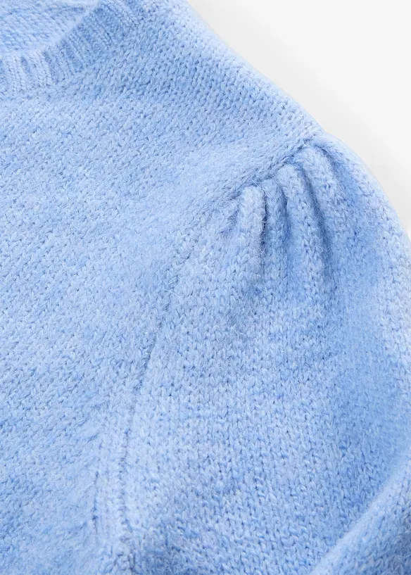 Pullover mit Puff&auml;rmel, bonprix
