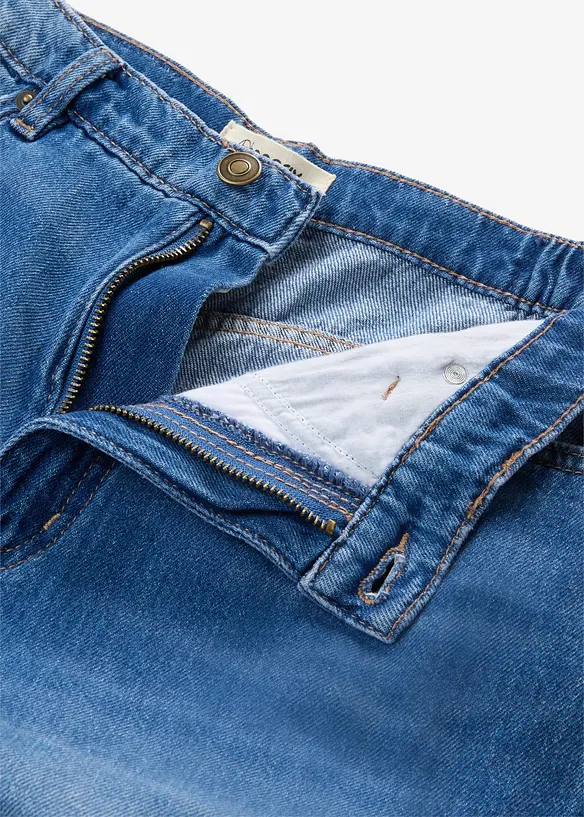 Wide-Leg-Jeans High Waist, bonprix