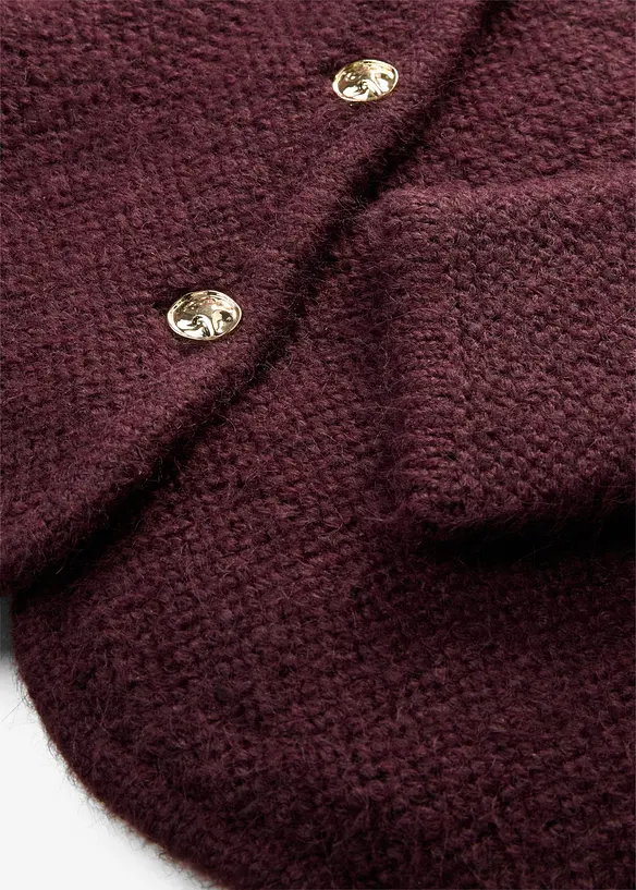 Gilet large en maille, bonprix