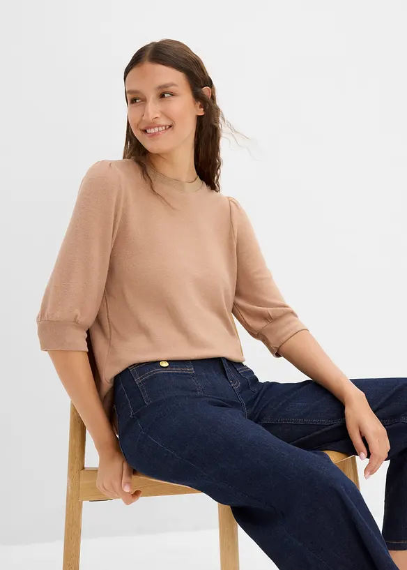 Shirt aus softem Viskose-Mix, bonprix