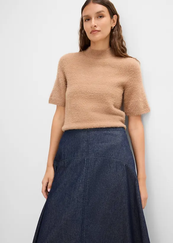 Jeansrock, Bio-Baumwolle, bonprix