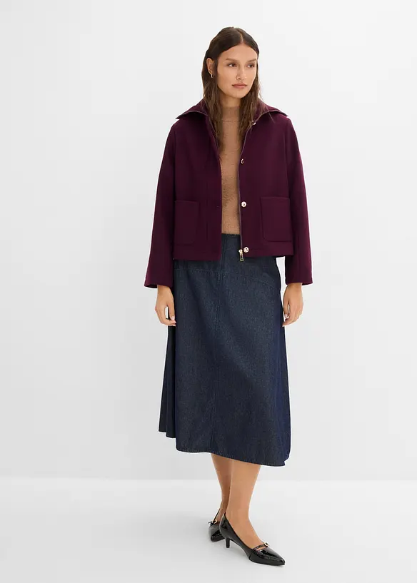 Jeansrock, Bio-Baumwolle, bonprix