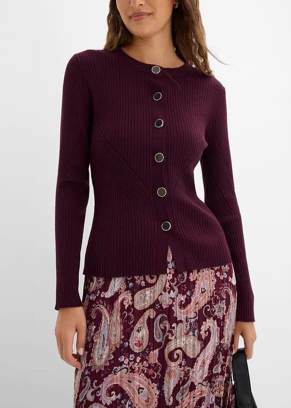 Gilet en fine maille, bonprix