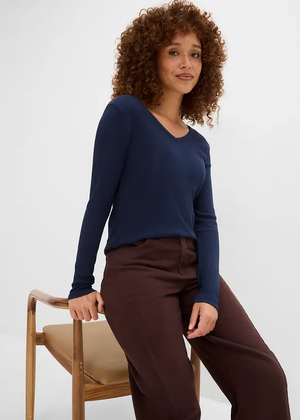 Lot de 5 T-shirts c&ocirc;tel&eacute;s 100% coton, bonprix