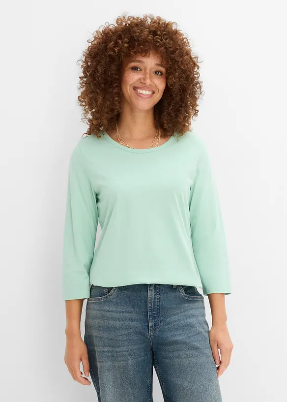 Shirt 3/4-Arm (4er Pack), bonprix