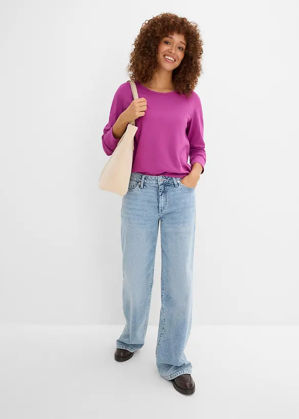 Langarmshirt (5er Pack), bonprix